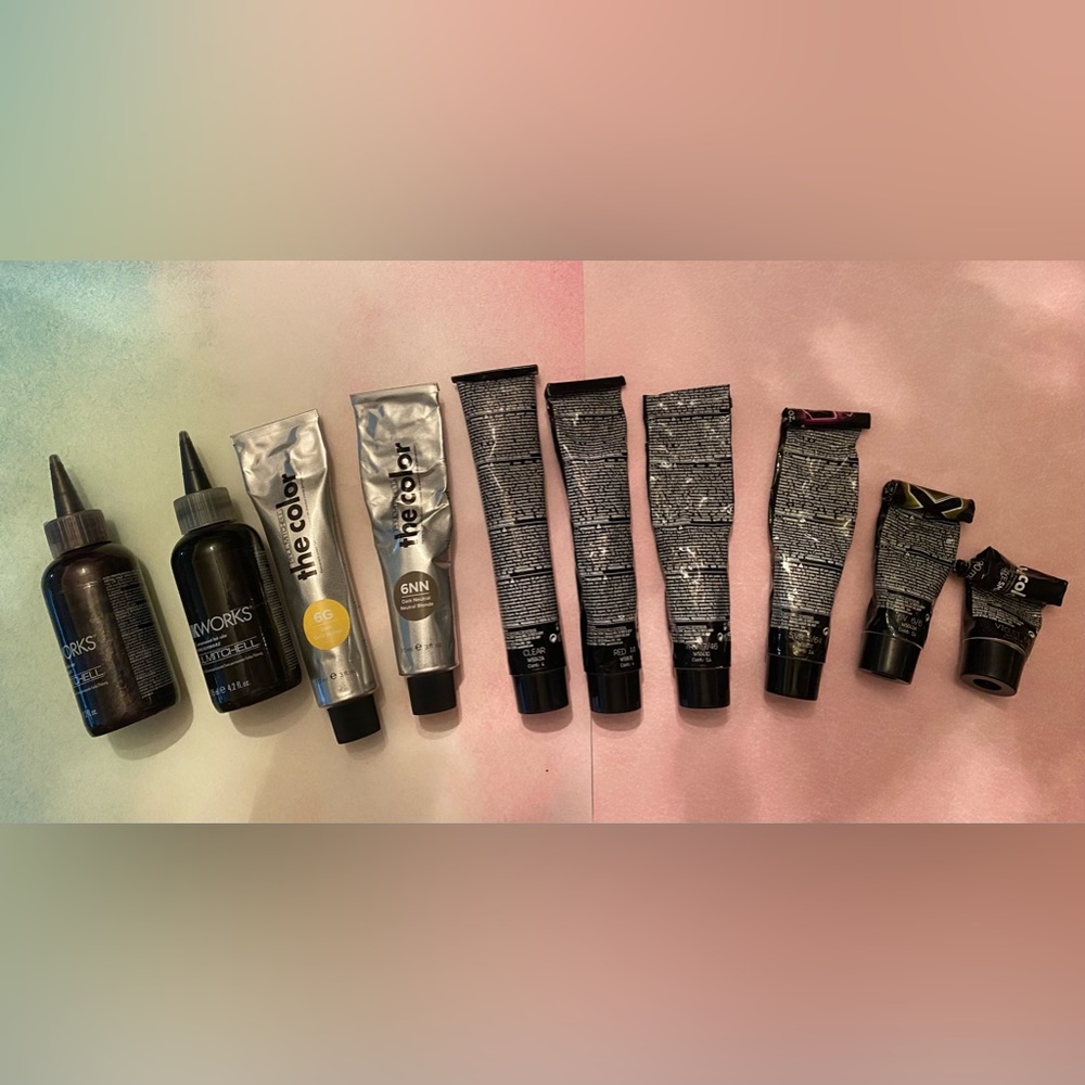 Last Call Colors - hair color and technique cards paul Mitchell